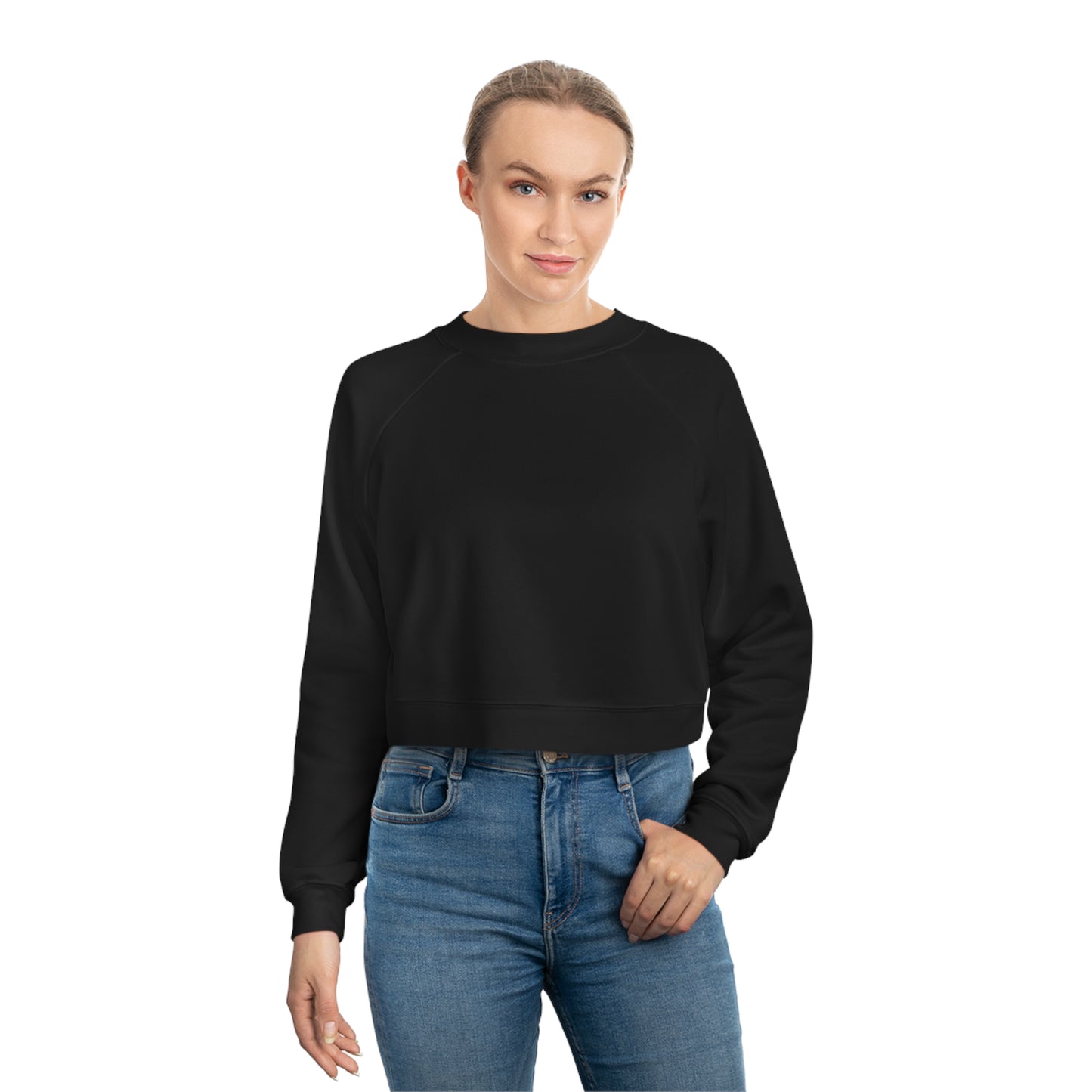 Jessenation Women's Cropped Fleece Pullover